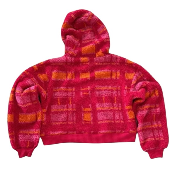 Anthropologie Porridge Quinn Sherpa Fleece Hoodie Size Small - Picture 5 of 10